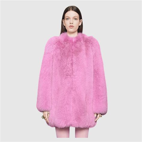 gucci coat pink